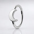Titanium Celestial Motif Septum Clicker detail 9