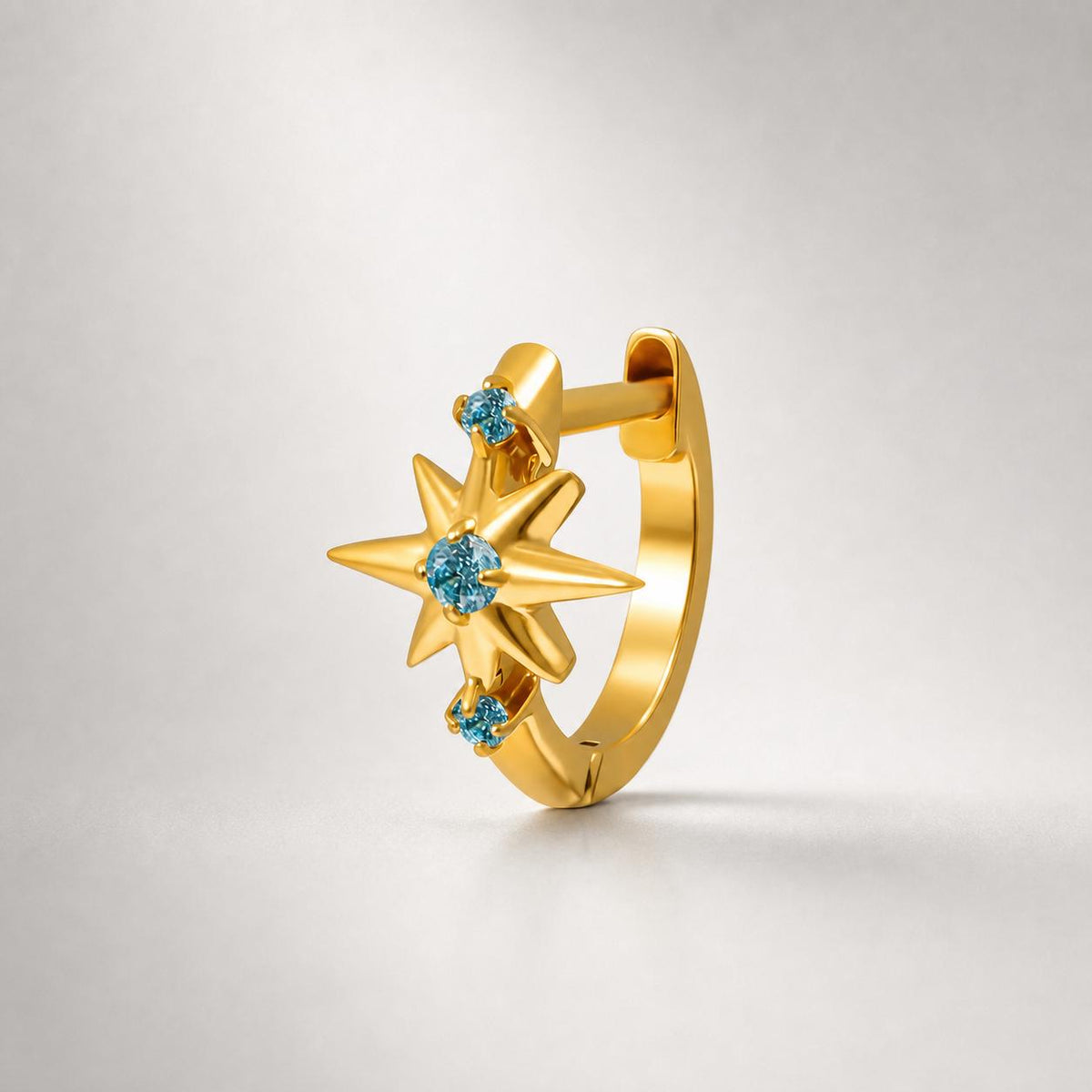 Titanium Starburst Septum Clicker detail 6