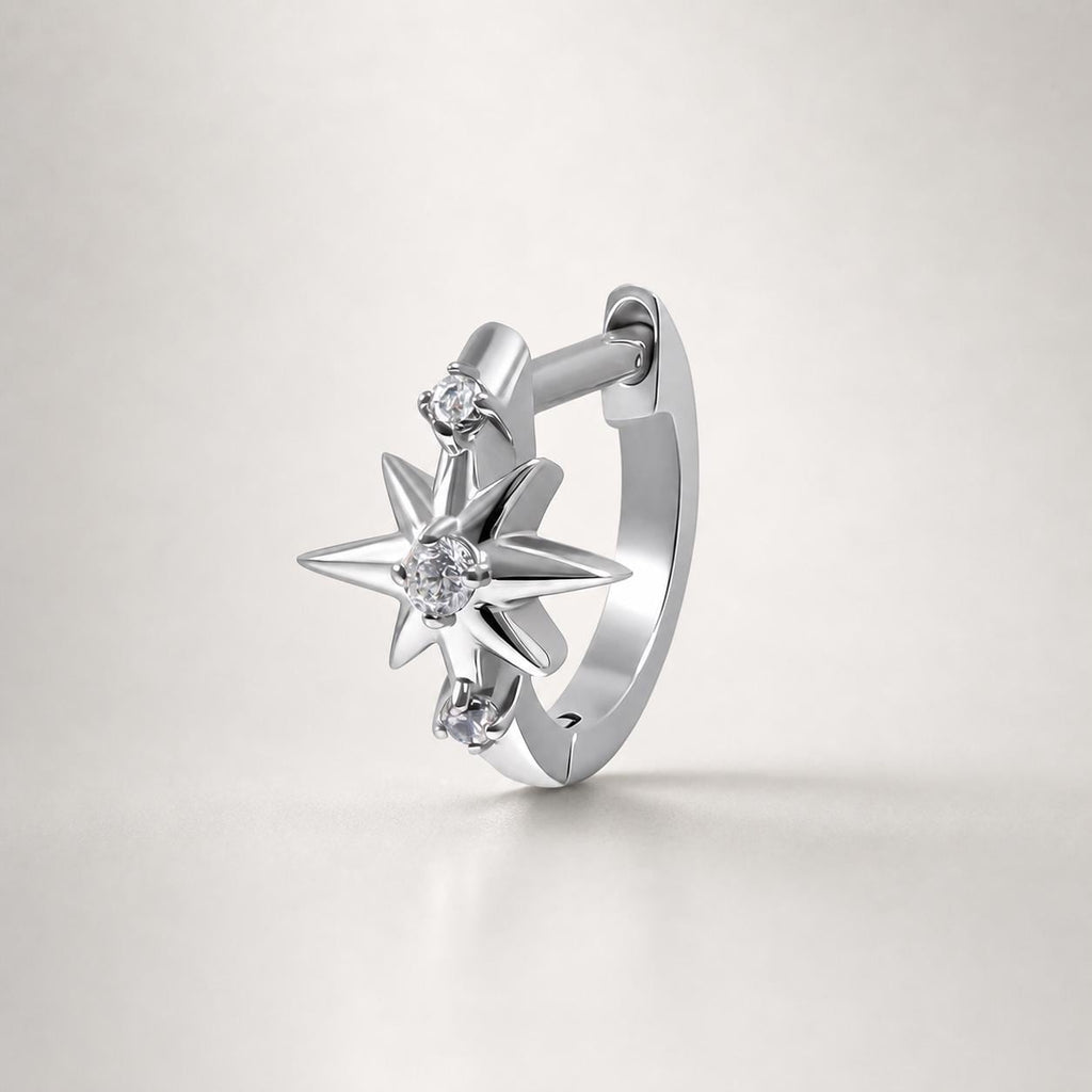 Titanium Starburst Septum Clicker detail 11