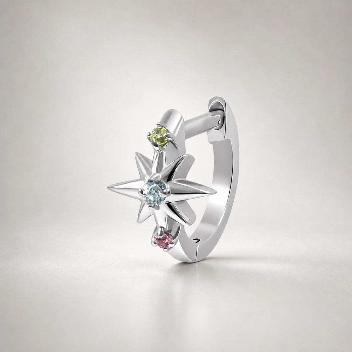 Titanium Starburst Septum Clicker detail 12