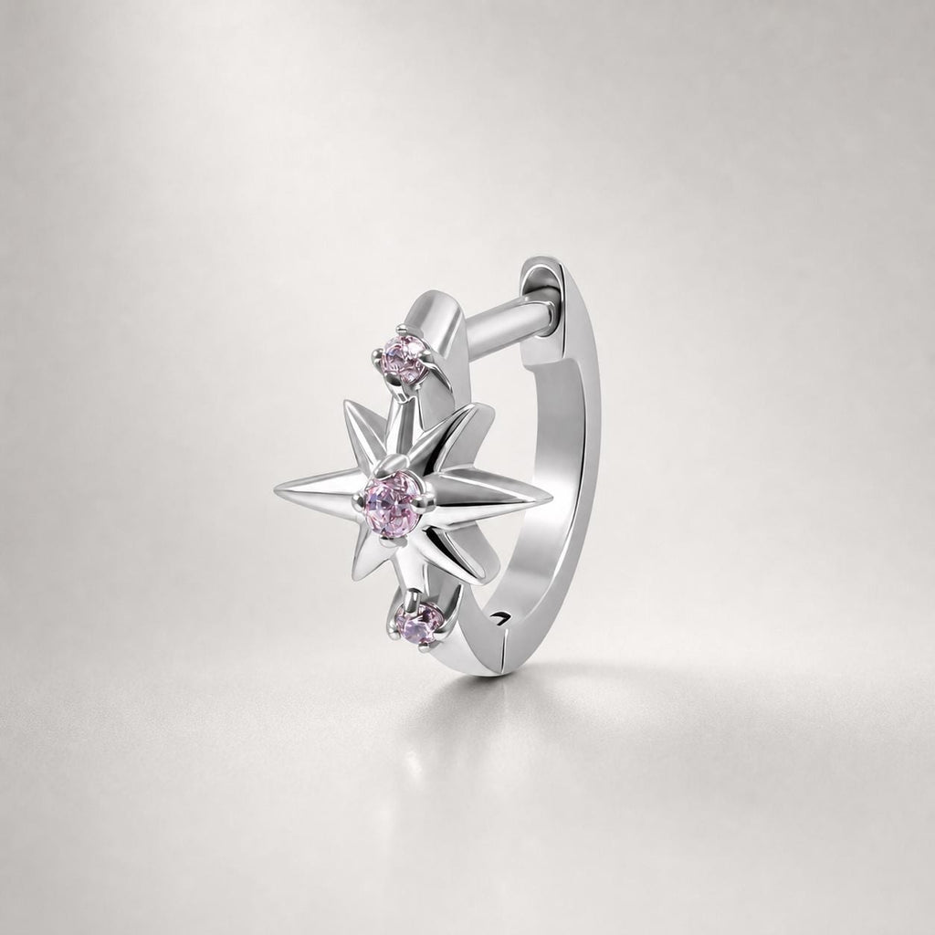 Titanium Starburst Septum Clicker detail 13