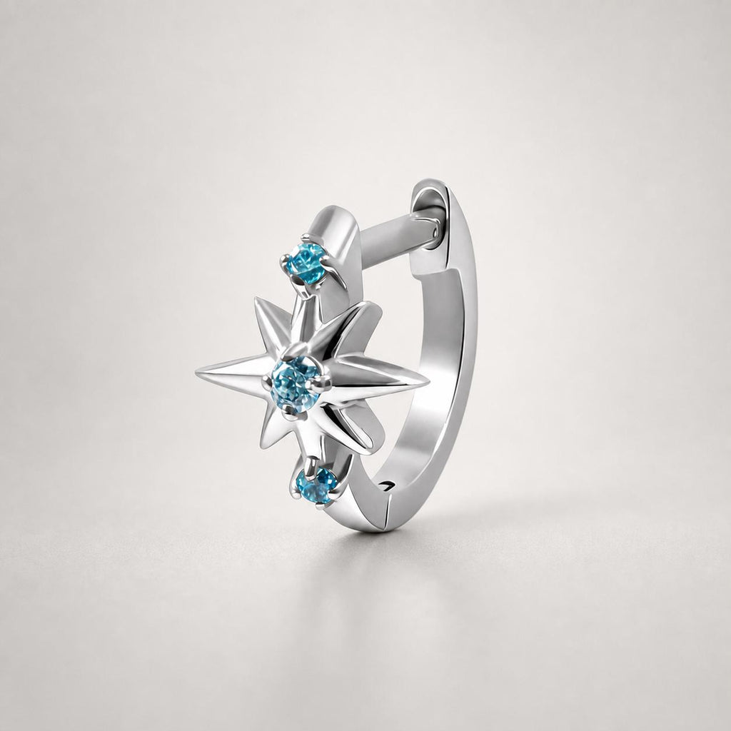Titanium Starburst Septum Clicker detail 15