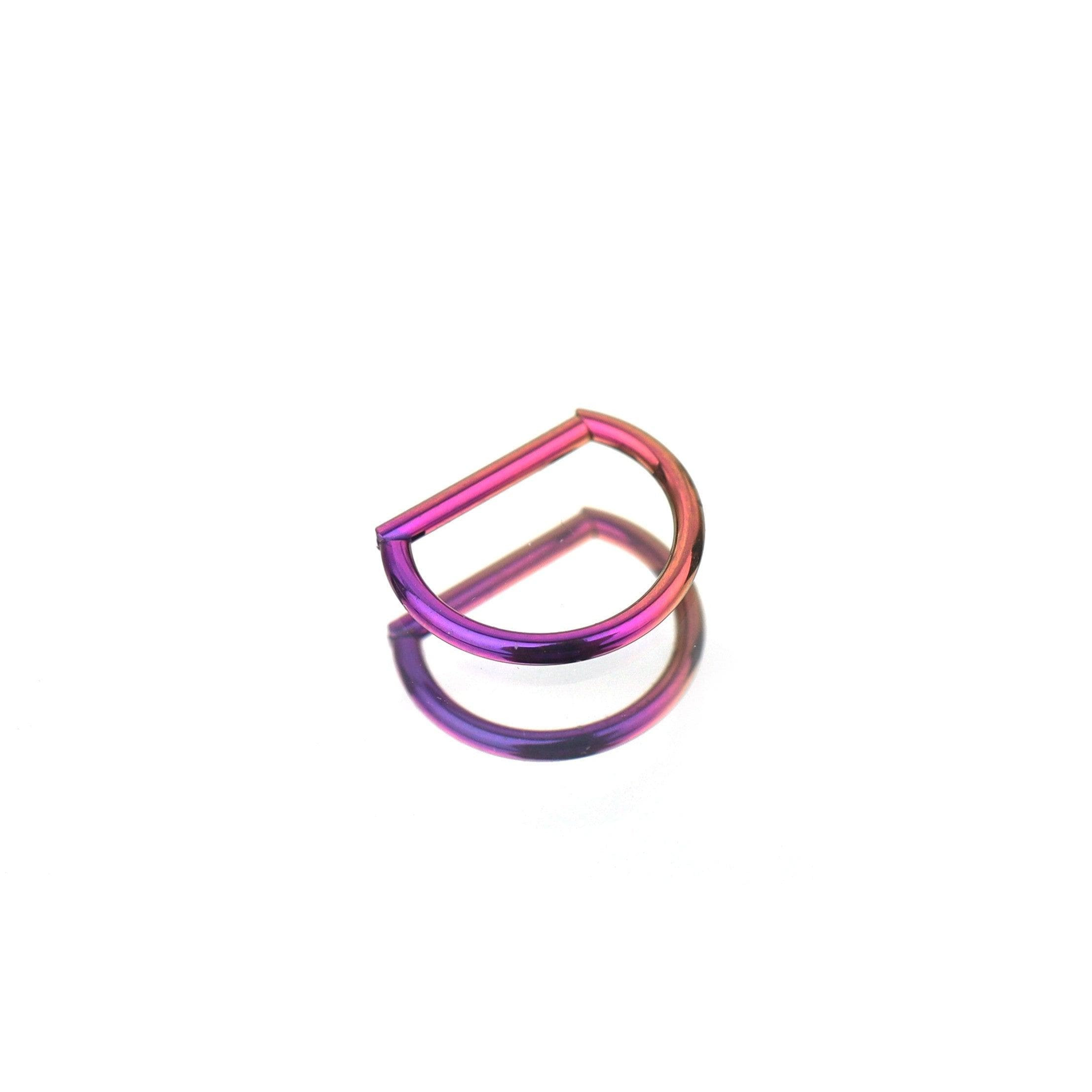 Titanium D-Shape Septum Clicker detail 5