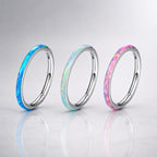 Titanium Opal Septum Clicker detail 5