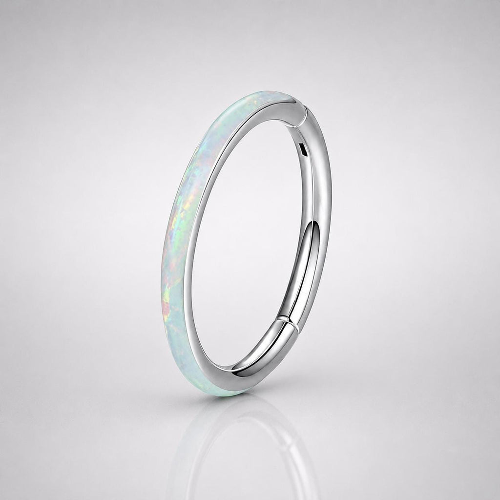 Titanium Opal Septum Clicker detail 7