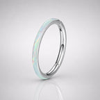 Titanium Opal Septum Clicker detail 7