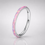 Titanium Opal Septum Clicker detail 8