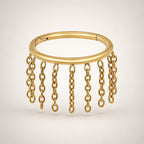 Titanium Triple Chain Septum Clicker detail 11