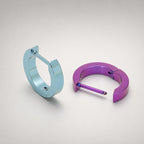 Titanium Thick D-Shape Septum Clicker detail 6