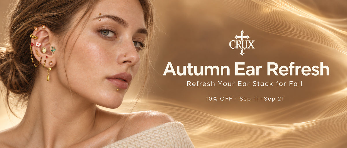 CRUX Autumn Ear Refresh AURA World sitewide 10% off September 11 to 21, 2026