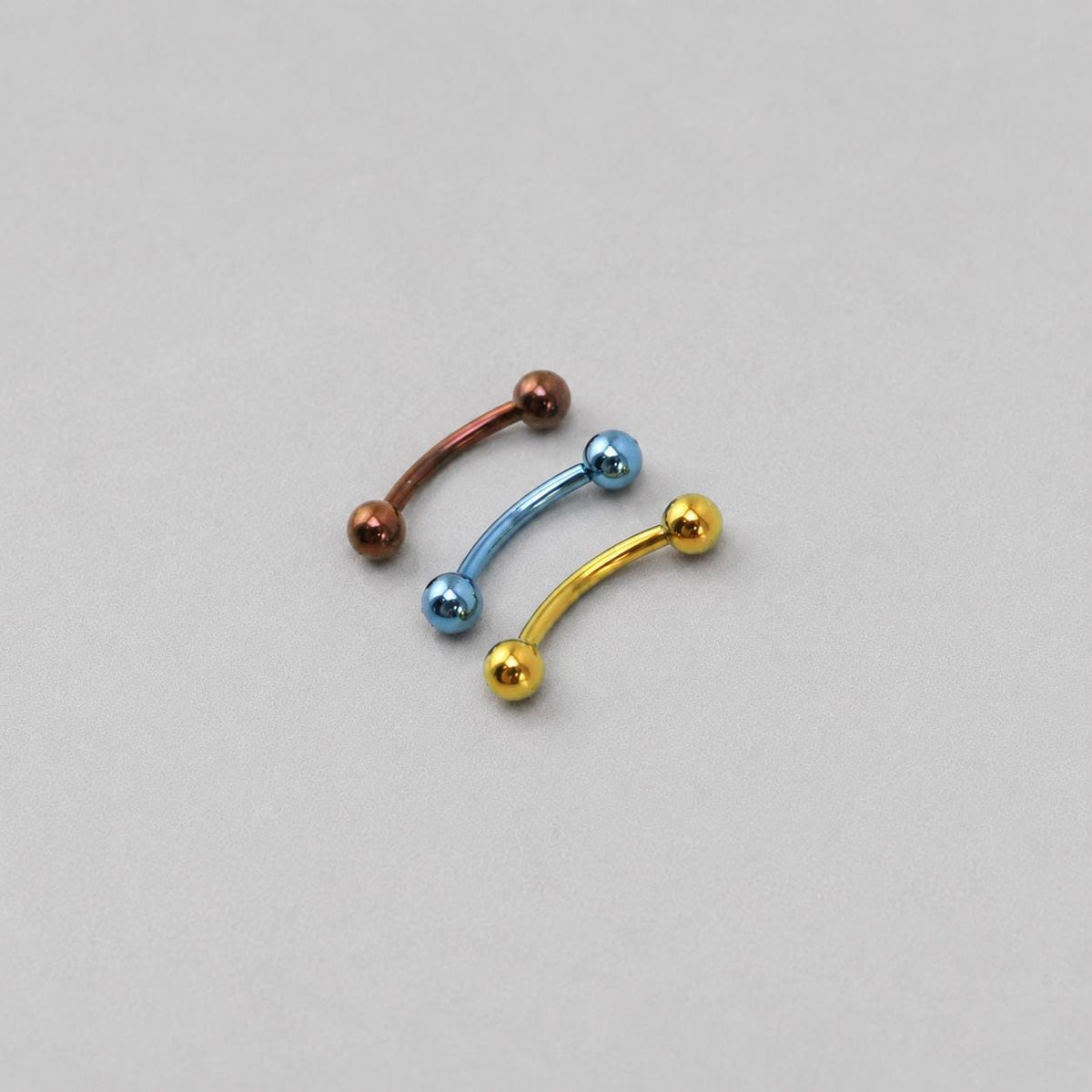 Classic Titanium Curved Barbell detail 6