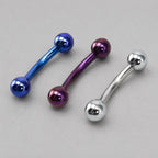 Classic Titanium Curved Barbell detail 8