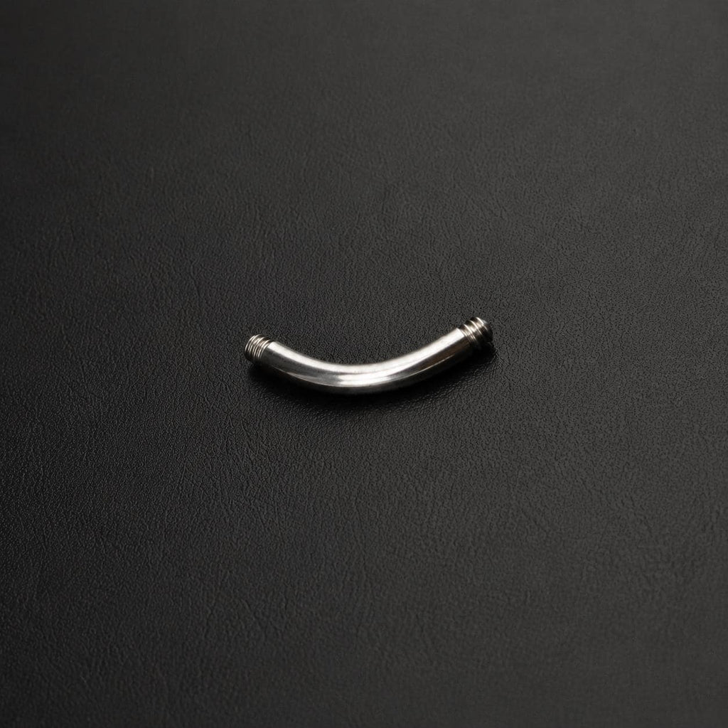 Titanium Curved Barbell Shaft detail 8
