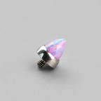 Titanium Opal Spike Piercing Top