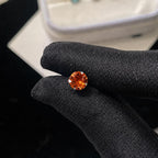 ETSY 4574962366 | IMAGE 4 | Ember Moissanite Flat Back Stud