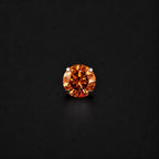 ETSY 4574962366 | IMAGE 7 | Ember Moissanite Flat Back Stud