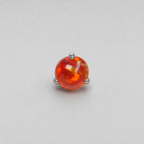 Titanium Aurora Orb Opal Piercing Top