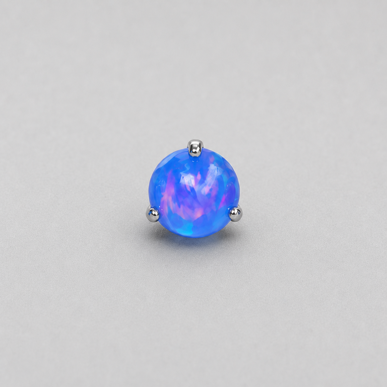 Titanium Aurora Orb Opal Piercing Top