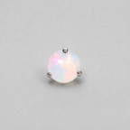Titanium Aurora Orb Opal Piercing Top