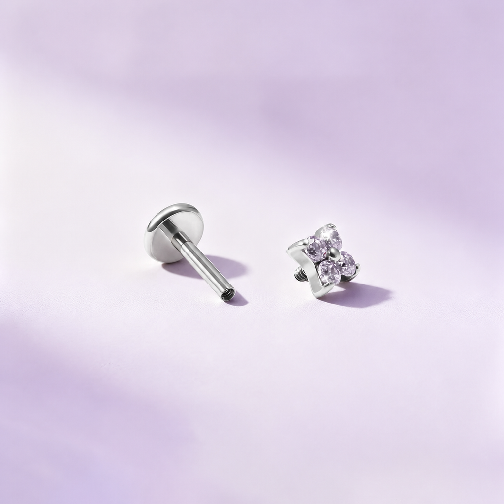 Crystal & Opal Clover
