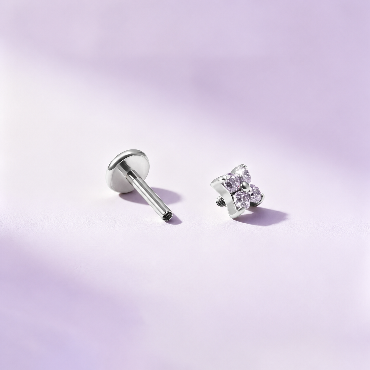 Crystal & Opal Clover