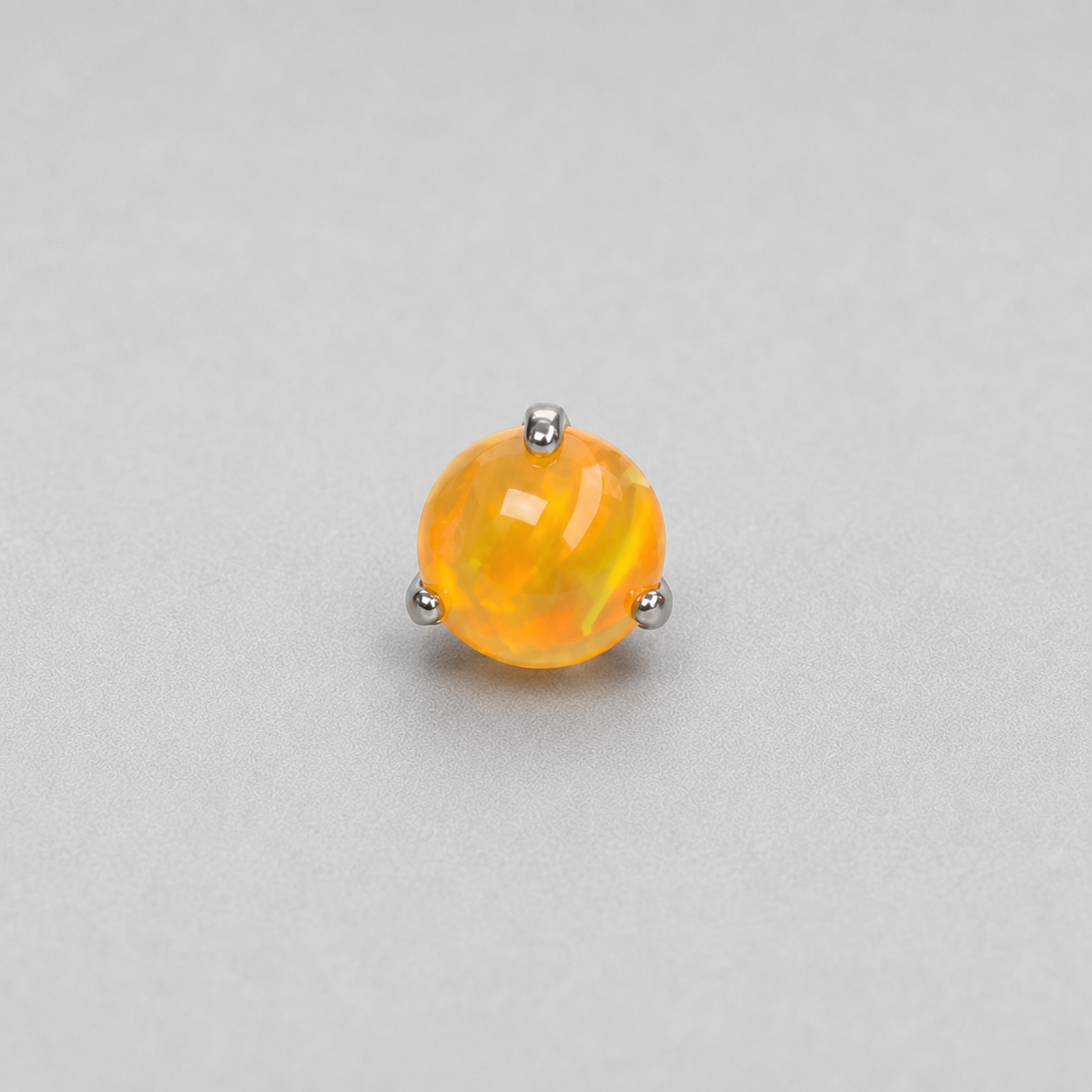 Titanium Aurora Orb Opal Piercing Top