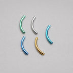 ETSY 4546618821 | IMAGE 4 | Titanium Curved Barbell Shaft