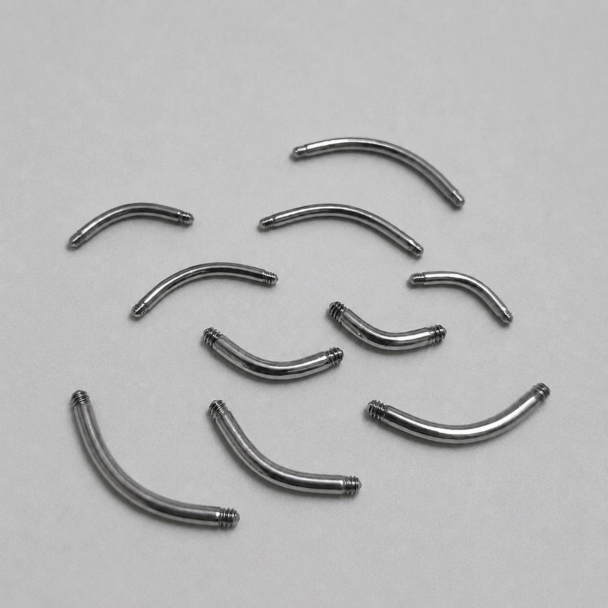 ETSY 4546618821 | IMAGE 6 | Titanium Curved Barbell Shaft