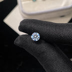 ETSY 4574939599 | IMAGE 4 | Glacier Moissanite Flat Back Stud