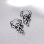 Cthulhu Tentacle Clicker Hoop Earring detail 5