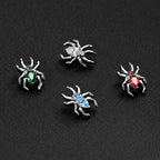 CZ Spider Titanium Flatback Stud detail 4
