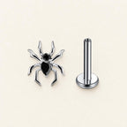 CZ Spider Titanium Flatback Stud detail 5