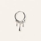 Blood Drip Clicker Hoop Earring detail 6