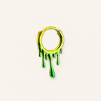 Blood Drip Clicker Hoop Earring detail 11