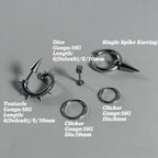 Cyberpunk Tentacle & Dice Ear Stack detail 11