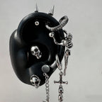 Skull, Cross & Tentacle Ear Stack detail 5