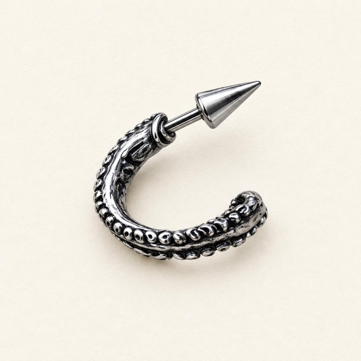 Skull, Cross & Tentacle Ear Stack detail 11