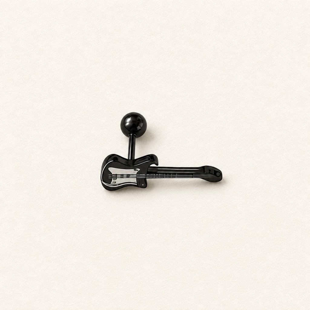 Skull, Guitar & Star Ear Stack detail 8