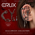 Skeleton Skull & Spike Ear Stack Set