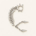 Skeleton Skull & Spike Ear Stack Set detail 5