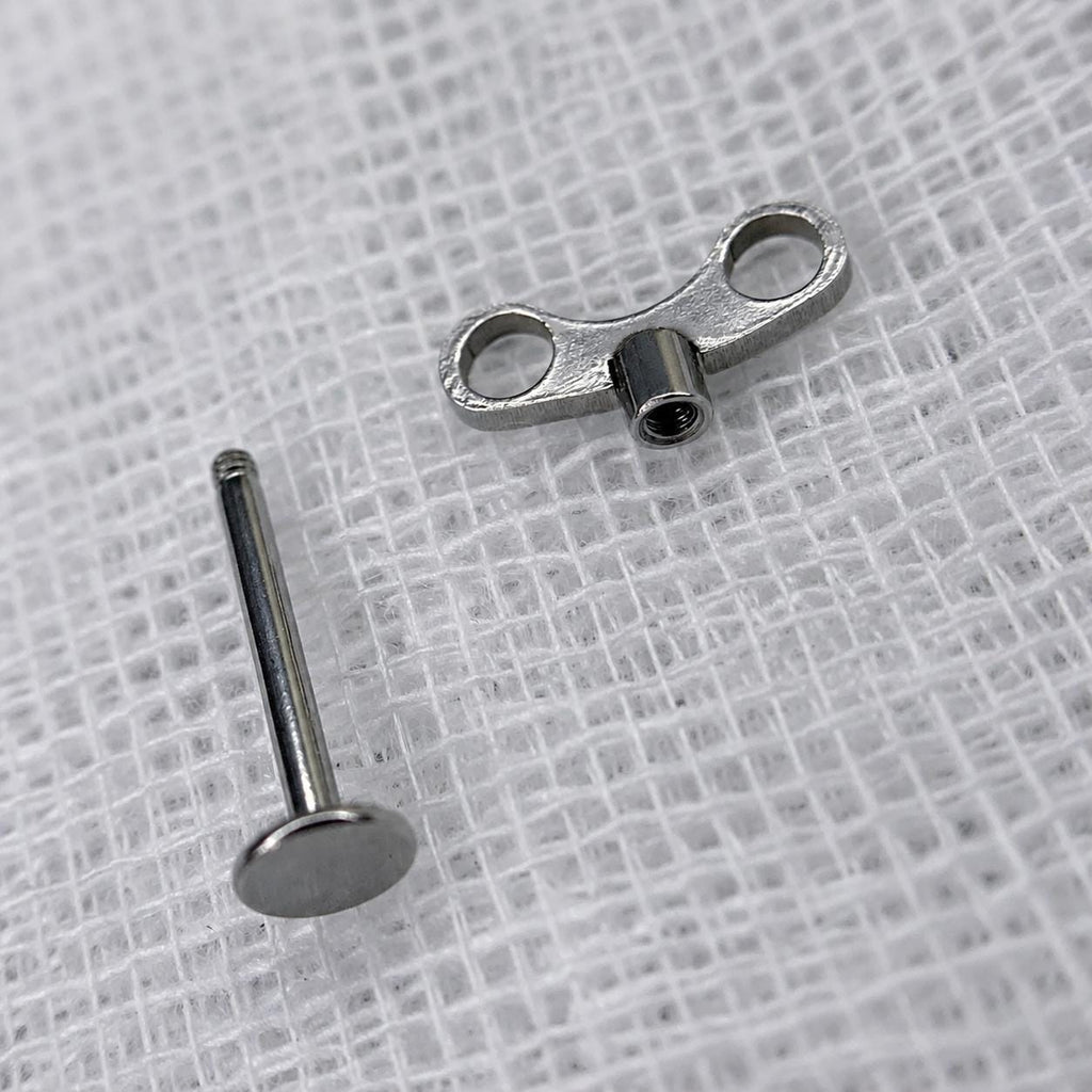 Wind-Up Doll Key Flatback Labret detail 3