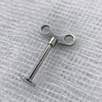 Wind-Up Doll Key Flatback Labret detail 5