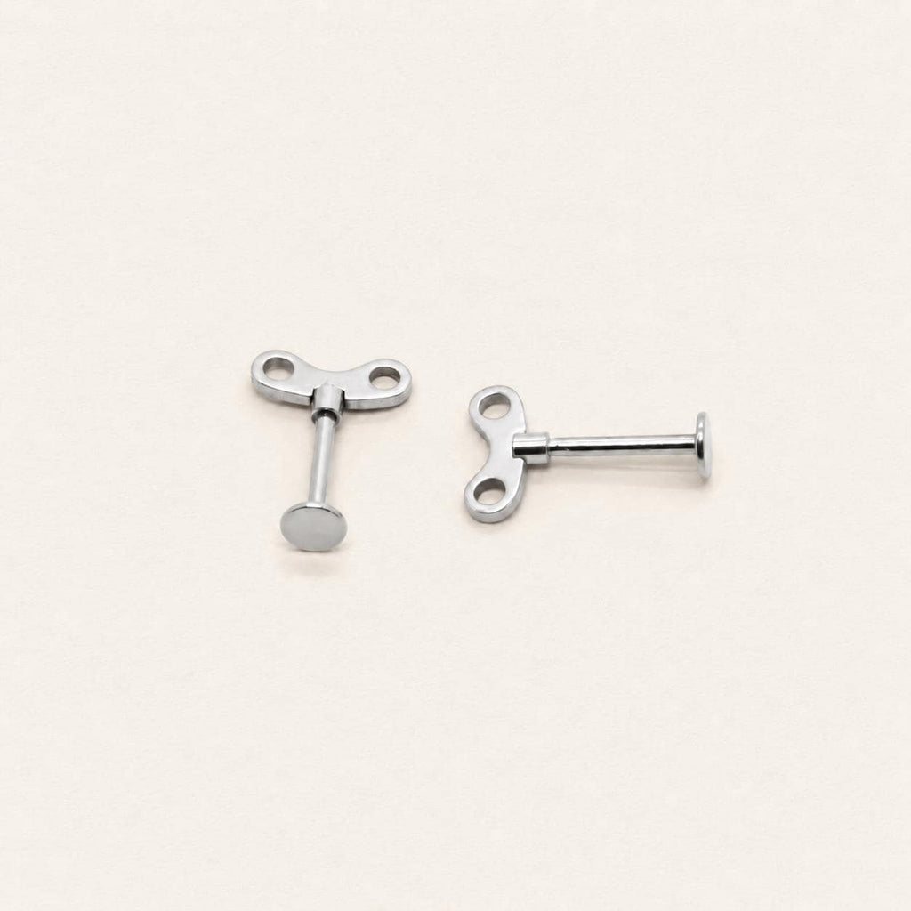 Wind-Up Doll Key Flatback Labret detail 7