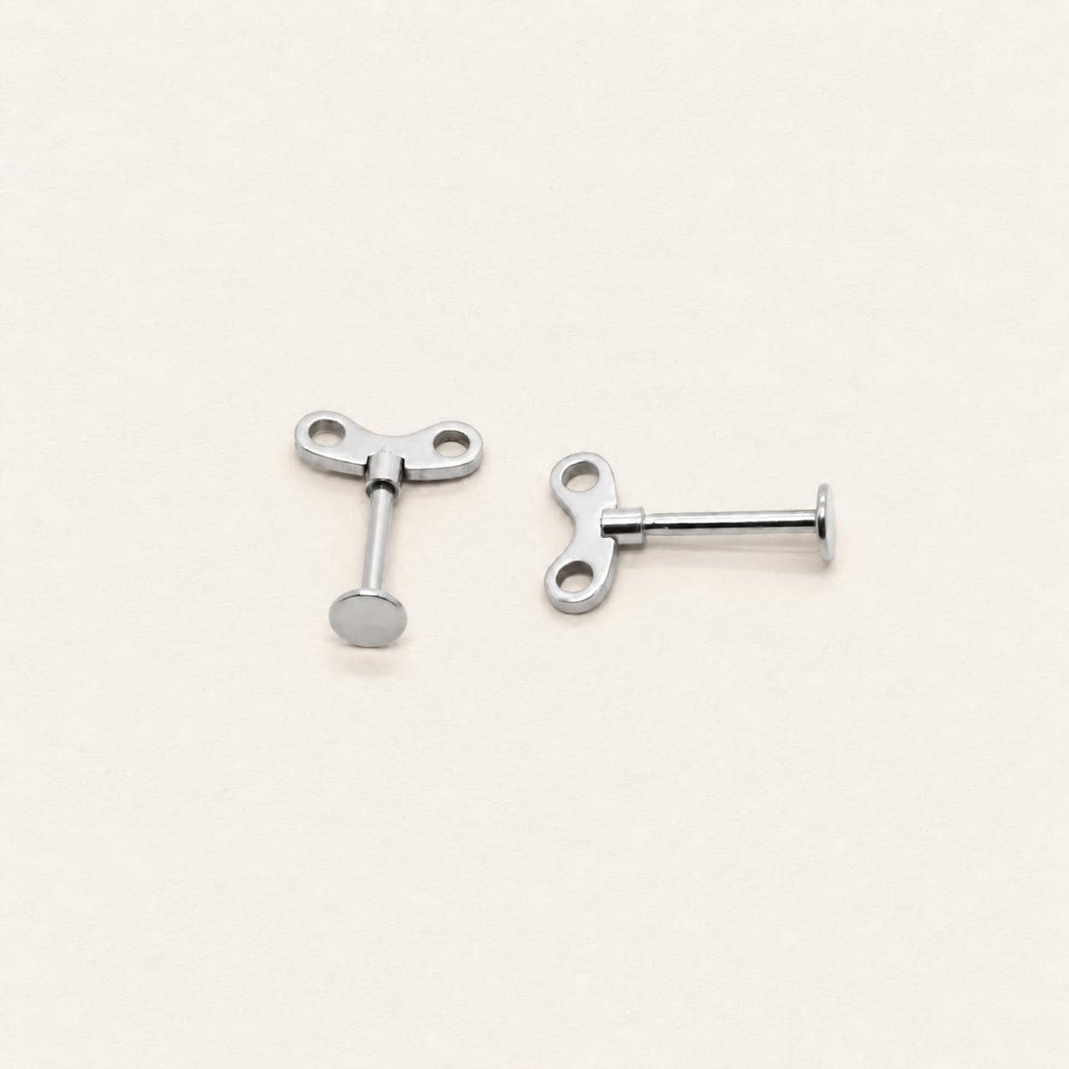 Wind-Up Doll Key Flatback Labret detail 7