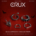 Skeleton Hand, Tentacle & Skull Piercing Set