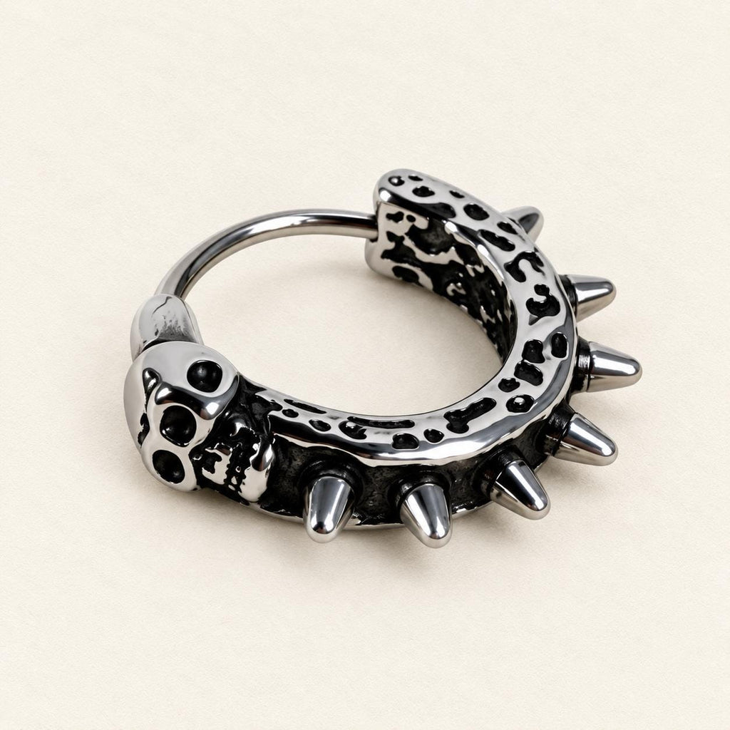 Skeleton Hand, Tentacle & Skull Piercing Set detail 6