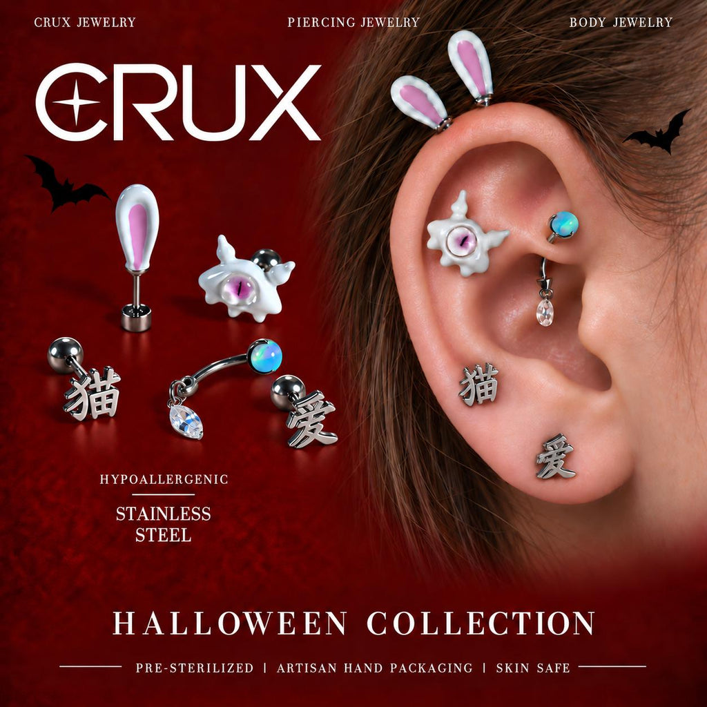 Halloween Character & Opal Piercing Collection