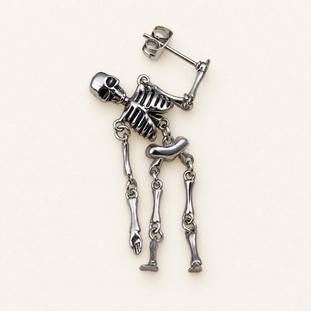 Red Eyeball, Skull & Skeleton Earring Set detail 9