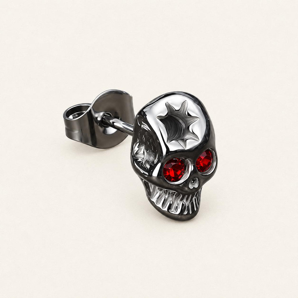 Red Eyeball, Skull & Skeleton Earring Set detail 10
