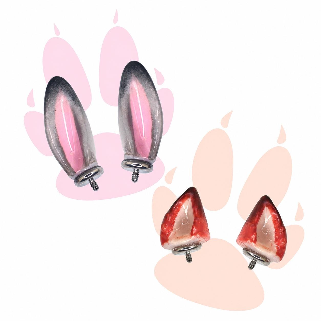 Bunny Officer & Fox Ear Set detail 4